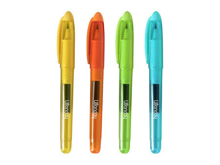 Wonday Stylo roller, pointe métal, présentoir de 36