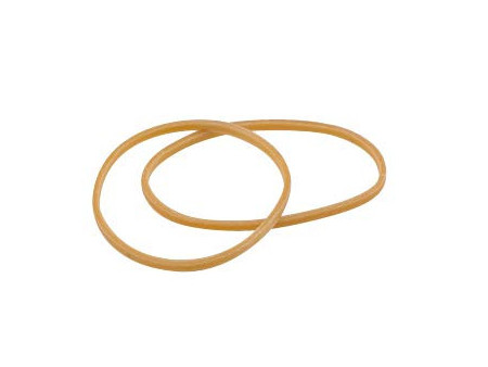 Wonday Bracelets caoutchouc, 150 mm, sac 1 kilo, nature