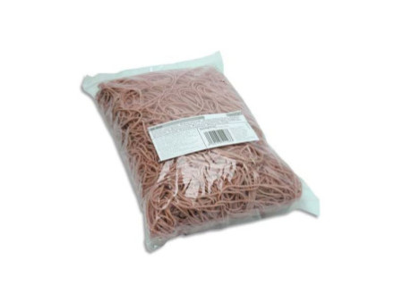 Wonday Bracelets caoutchouc, nature, 180 mm, sac kilo