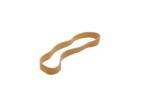 Wonday Bracelets caoutchouc larges, nature, 200 x 16 mm, sac