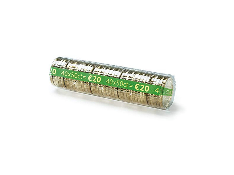 RESKAL Etui à monnaie THE CONTAINER, pour 40 x 0,50 EUR