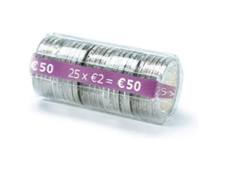 RESKAL Etui à monnaie THE CONTAINER, pour 25 x 2 EUR