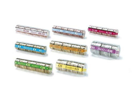 RESKAL Etui à monnaie THE CONTAINER, kit de 400 tubes