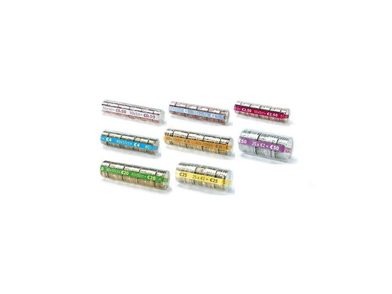 RESKAL Etui à monnaie THE CONTAINER, kit de 400 tubes