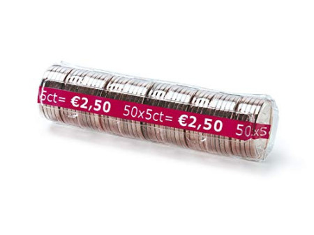 RESKAL Etui à monnaie THE CONTAINER, kit de 400 tubes
