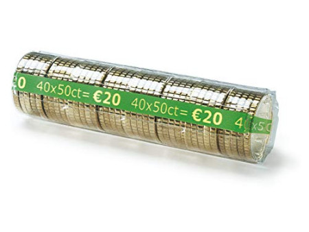 RESKAL Etui à monnaie THE CONTAINER, kit de 400 tubes