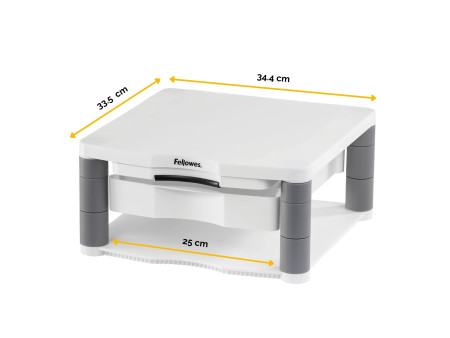 Fellowes Support moniteur Premium Plus, blanc
