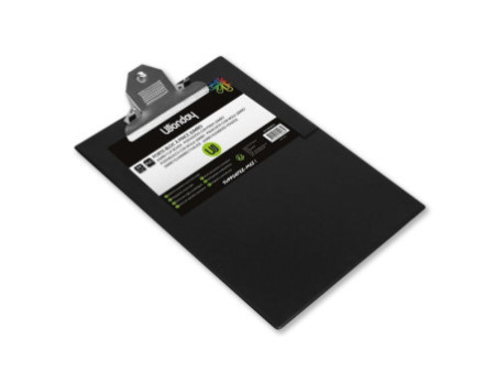Wonday Porte-bloc, A4, revêtement PVC, noir