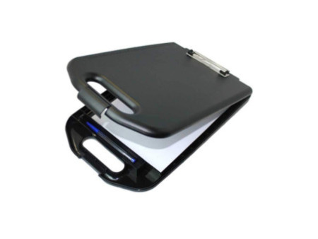 Wonday Porte-bloc avec module de rangement, A4, noir