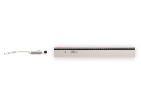 Wonday Règle de coupe, en aluminium, longueur: 1.000 mm