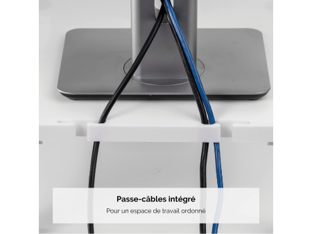 Fellowes Support pour écran Premium, blanc