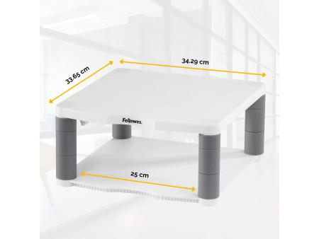 Fellowes Support pour écran Premium, blanc