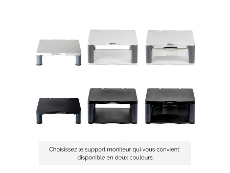 Fellowes Support pour écran Premium, blanc