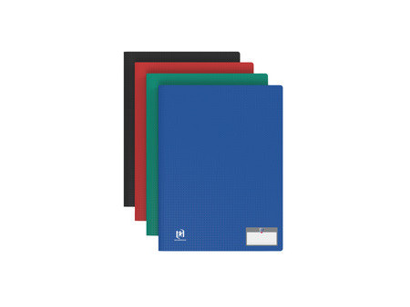 Oxford Protège-documents MEMPHIS, A4, 60 pochettes, assorti