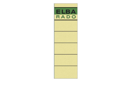 ELBA Etiquette pour dos de classeur 'ELBA RADO'- chamois