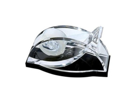 WEDO Dévidoir bureau 'acrylique exclusif', transparent/noir