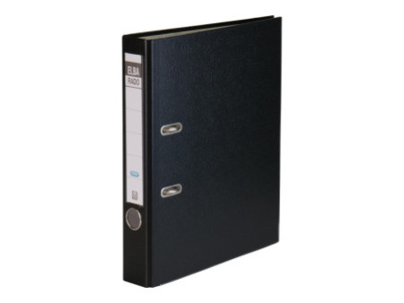 ELBA classeur rado brillant, largeur de dos: 50 mm, noir