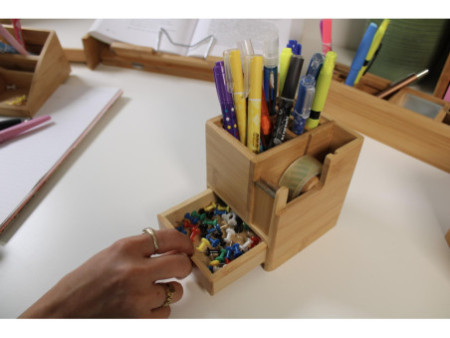 WEDO Pot à crayons, en bambou