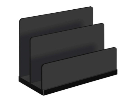WEDO Porte-lettres 'black office', noir