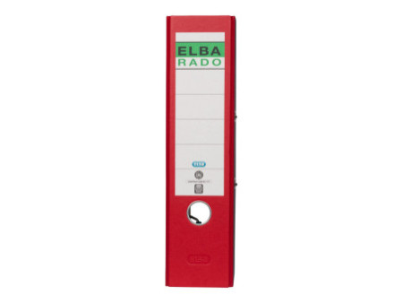 ELBA classeur rado papier marbré,largeur de dos: 80 mm,rouge