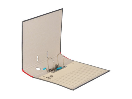 ELBA classeur rado papier marbré,largeur de dos: 80 mm,rouge
