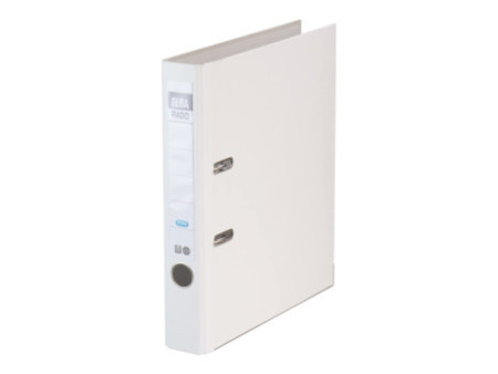 ELBA classeur rado brillant, largeur de dos: 50 mm, blanc