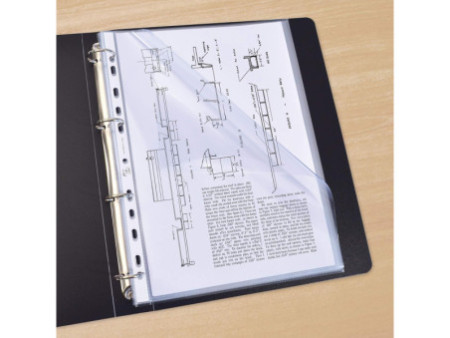 Oxford Pochette perforée Standard, A4, PP, 0,09 mm