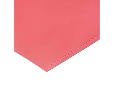 Oxford Pochettes coin Premium, A4, PVC, transparent, rouge