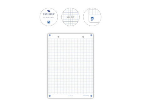 Oxford Fiches bristol REVISION 2.0, A5, blanc