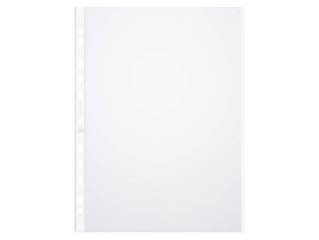 Oxford Pochettes perforées A4 avec bande colorée, PP, 0,09 m