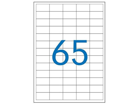 agipa Etiquette universelle, 38 x 21,2 mm, blanc