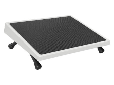 WEDO Repose-pieds EDV, réglable en hauteur, gris clair