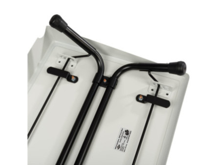 WEDO Repose-pieds EDV, réglable en hauteur, gris clair