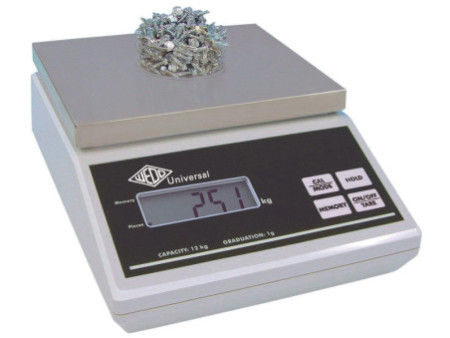 WEDO Pèse-paquets universel, capacité de charge, 12 kg