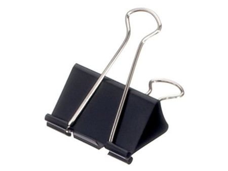 MAUL Pince double clip mauly 214, largeur: 19 mm, noir