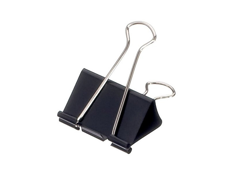 MAUL Pince double clip mauly 214, largeur: 19 mm, noir