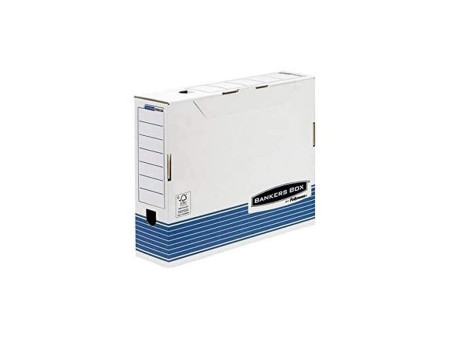 Fellowes Boîte d'archives Bankers Box SYSTEM, 100 mm, bleu