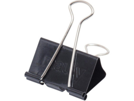 MAUL Pince double clip mauly 214, largeur: 51 mm, noir
