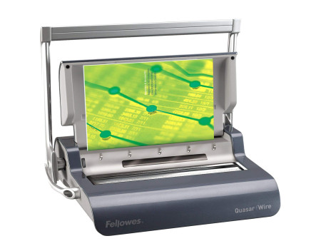 Fellowes perforelieur à anneaux métallique Quasar Wire,