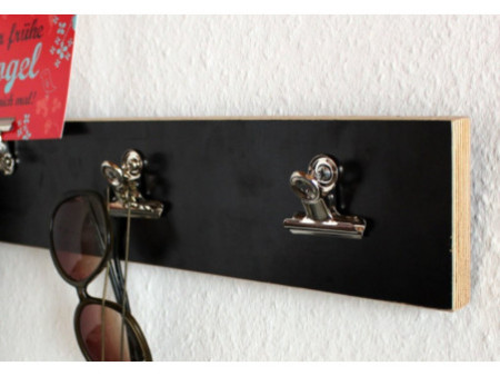 MAUL Pince-lettres en métal, couleur: nickel, largeur: 70 mm