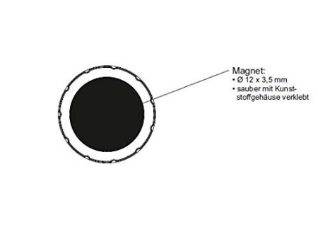 MAUL Aimant MAULsolid, force adhésive: 0,15 kg, assorti