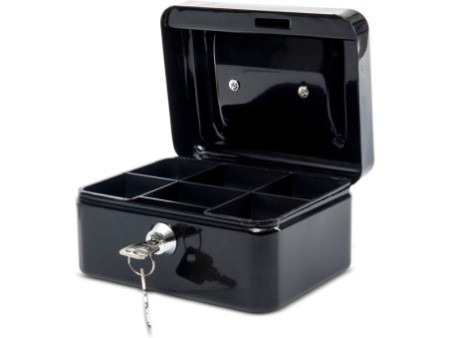 MAUL Caisse à monnaie, (L)152 x (P)125 x (H)81 mm, noir