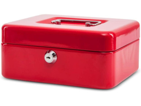 MAUL Caisse à monnaie, (L)200 x (P)170 x (H)90 mm, rouge