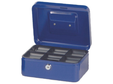 MAUL Caisse à monnaie, (L)200 x (P)170 x (H)90 mm, bleu