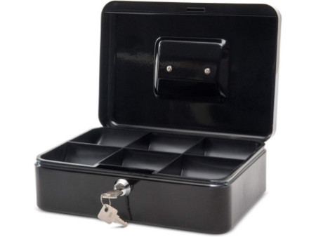 MAUL Caisse à monnaie, (L)250 x (P)191 x (H)90 mm, noir