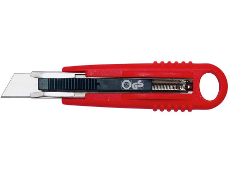 WEDO Safety-Cutter standard, lame: 18 mm, rouge/noir