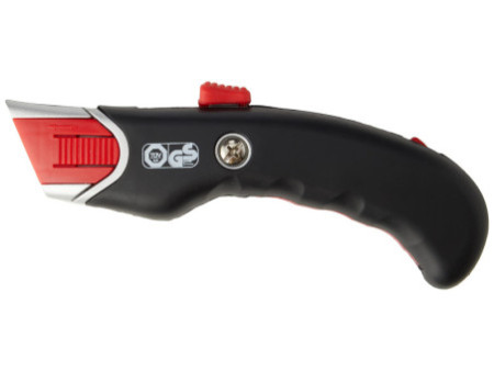 WEDO Safety-Cutter Premium, lame: 19 mm, noir/rouge