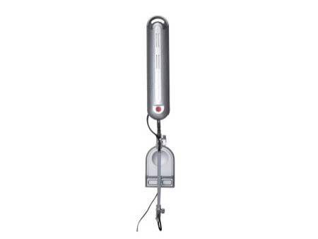 MAUL Lampe de bureau à LED MAULatlantic, socle, argent