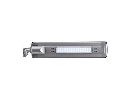 MAUL Lampe de bureau à LED MAULpure, dimmable, argent