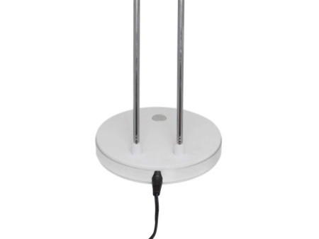 MAUL Lampe de bureau à LED MAULpuck, socle, blanc